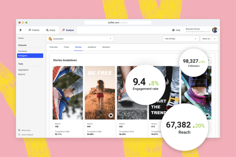 Buffer Analyze: Buffer’s Facebook and Instagram Analytics and Reporting Tool