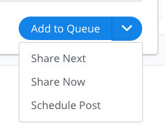 Scheduling options Scheduling options
